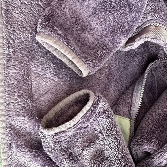 L.L.Bean Hi-Pile Fleece Purple - Picture 4 of 4
